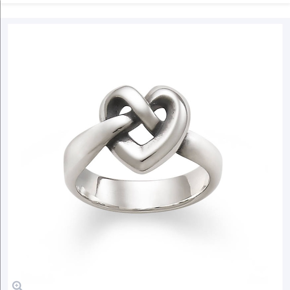James Avery Heart Knot ring